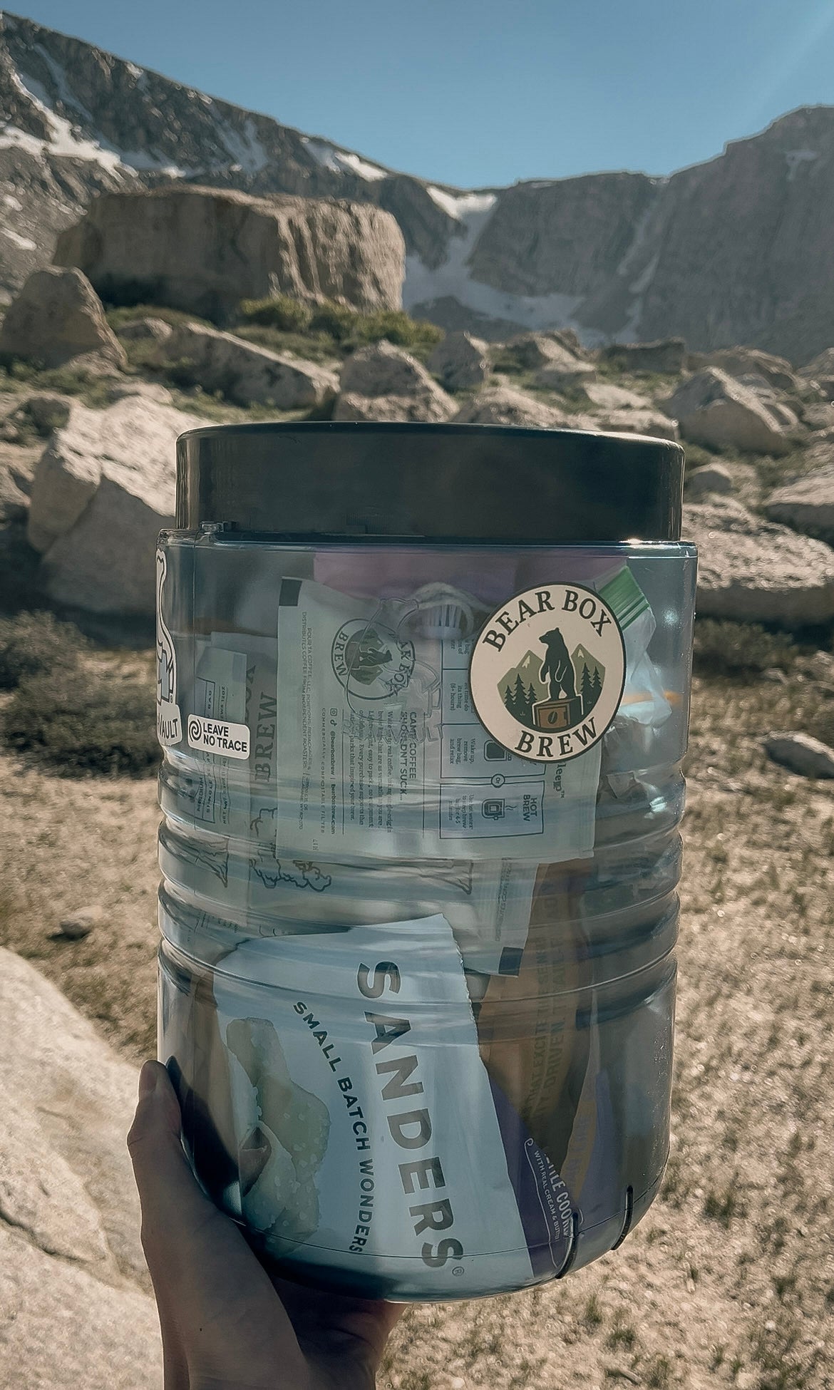 Bear Box Brew Weatherproof Sticker