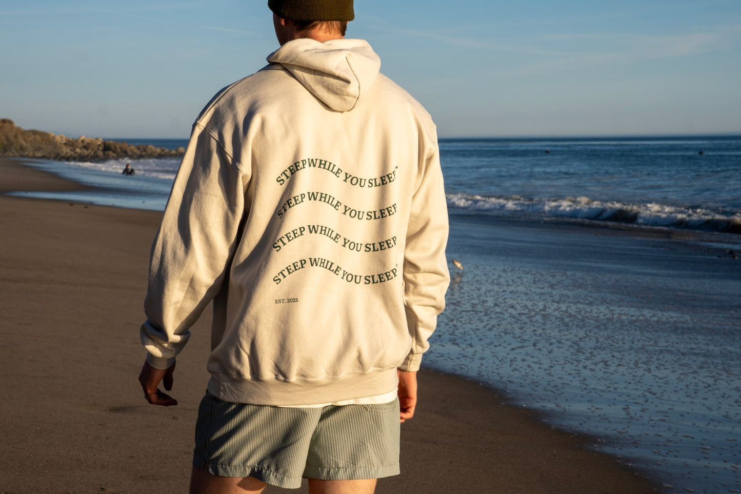 Champion Bear Box Brew Logo Hoodie