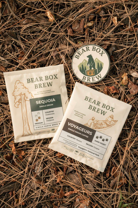Bear Box Brew Weatherproof Sticker