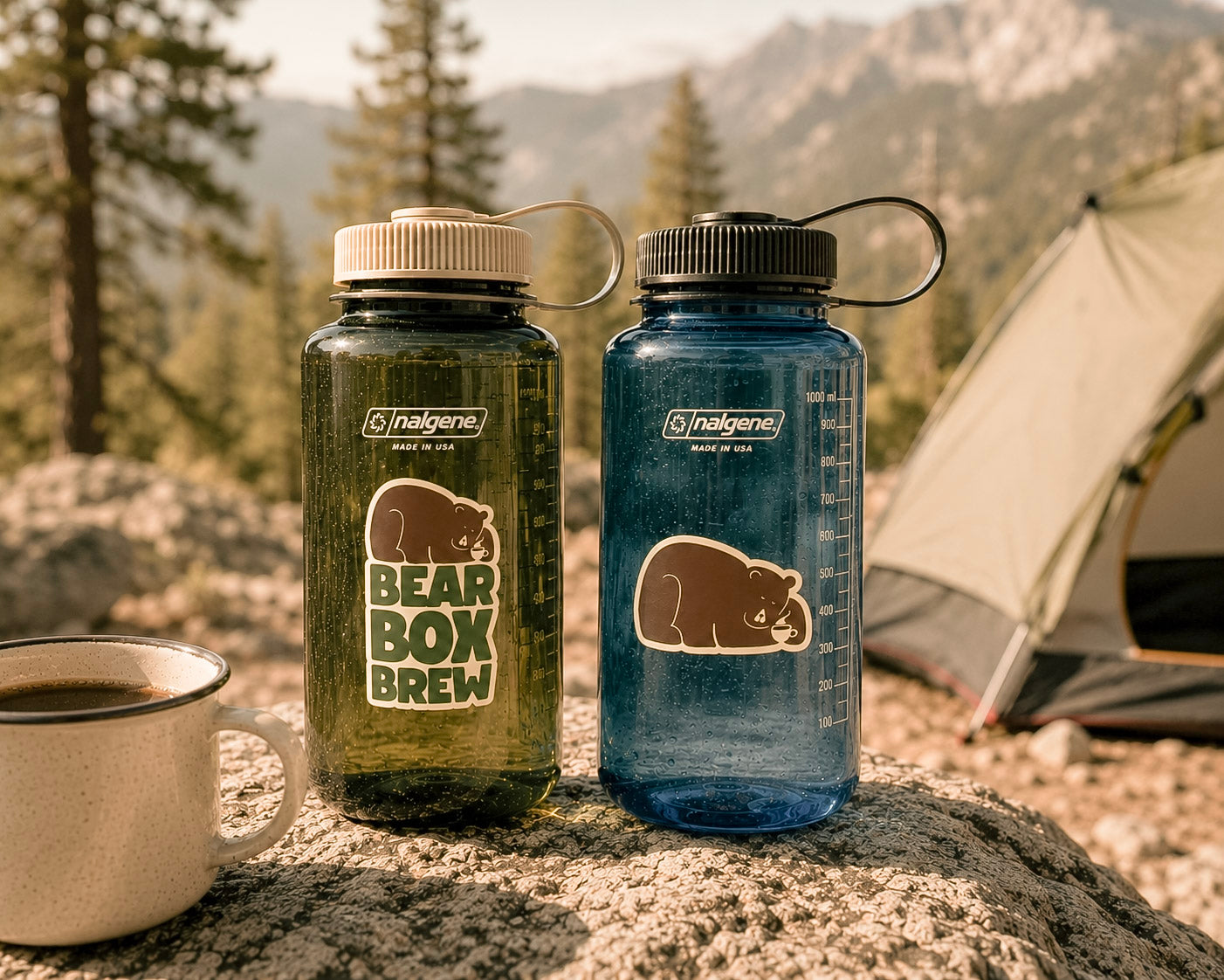 Bear Box Brew V2 Weatherproof Stickers